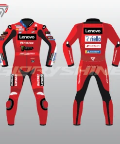 Marc Marquez Motorbike Suit Ducati Lenovo Team MotoGP 2025