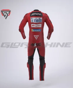 Francesco Bagnaia Leather Race Suit Ducati Lenovo MotoGP 2025