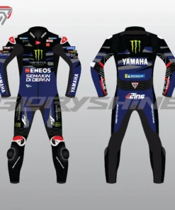 Alex Rins Motorcycle Suit Monster Energy Yamaha MotoGP 2024