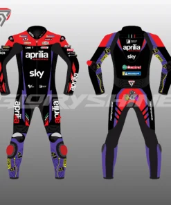 Aleix Espargaro Motorbike Suit Aprilia Racing MotoGP 2024