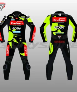 Fabio Di Giannantonio Leather Suit VR46 Racing Team GP75 MotoGP British 2024