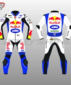 Brad Binder Motorbike Suit Red Bull KTM Factory GP75 MotoGP British 2024