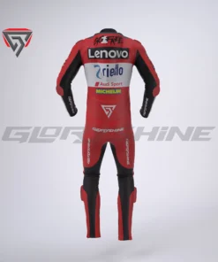 Francesco Bagnaia Race Suit Ducati Lenovo Team GP75 MotoGP British 2024
