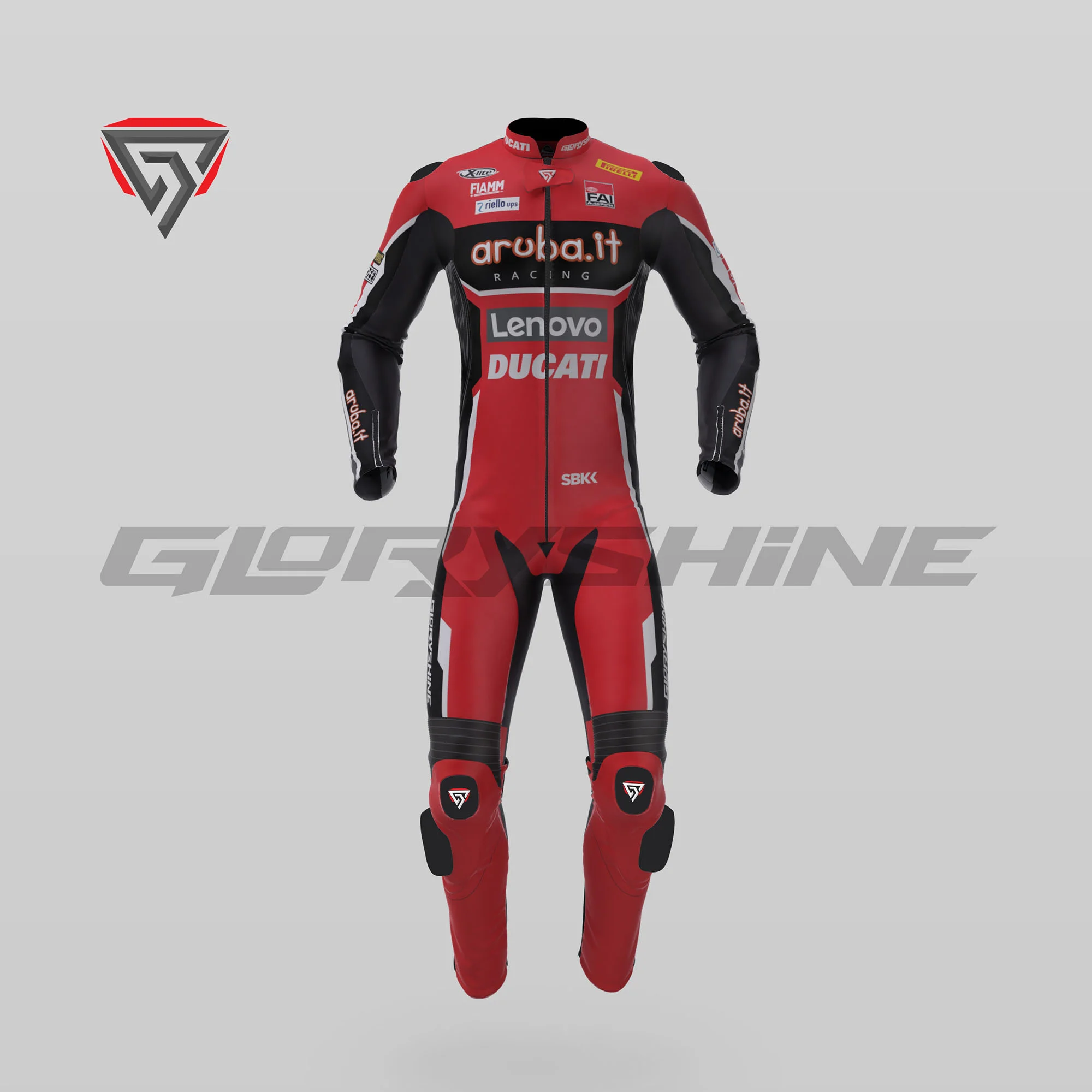 Chaz Davies Motorcycle Leather Suit Ducati MotoGP 2020 Chaz Davies Motorcycle Leather Suit Ducati MotoGP 2020