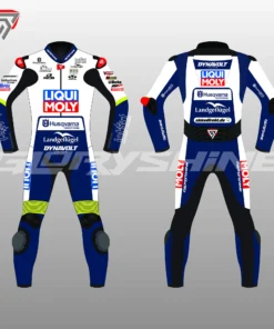 Collin Veijer Motorcycle Suit Liqui Moly Husqvarna Intact GP Moto3 2024