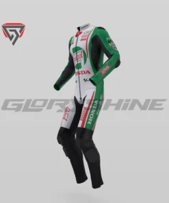 Johann Zarco Motorbike Race Suit Castrol Honda LCR GP75 MotoGP British 2024