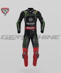 Tom Sykes Leather Suit Kawasaki Motocard WSBK 2018