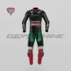 Tom Sykes Leather Racing Suit Kawasaki WSBK 2017