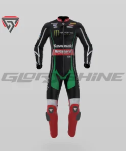 Tom Sykes Leather Racing Suit Kawasaki WSBK 2017
