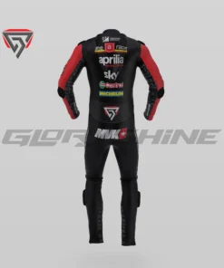 Maverick Vinales Motorbike Suit Aprilia Racing GP75 MotoGP British 2024
