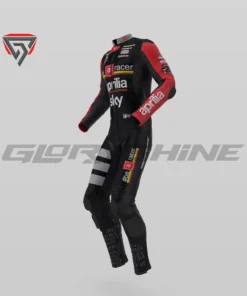 Maverick Vinales Motorbike Suit Aprilia Racing GP75 MotoGP British 2024