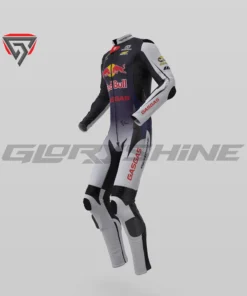 Pedro Acosta Motorbike Suit Red Bull KTM GP75 MotoGP British 2024