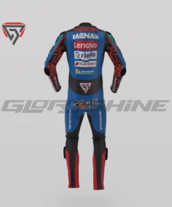 Francesco Bagnaia Motorcycle Suit Ducati Lenovo Team MotoGP Italy 2024