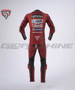 Francesco Bagnaia Motorcycle Suit Ducati Lenovo Team MotoGP 2024