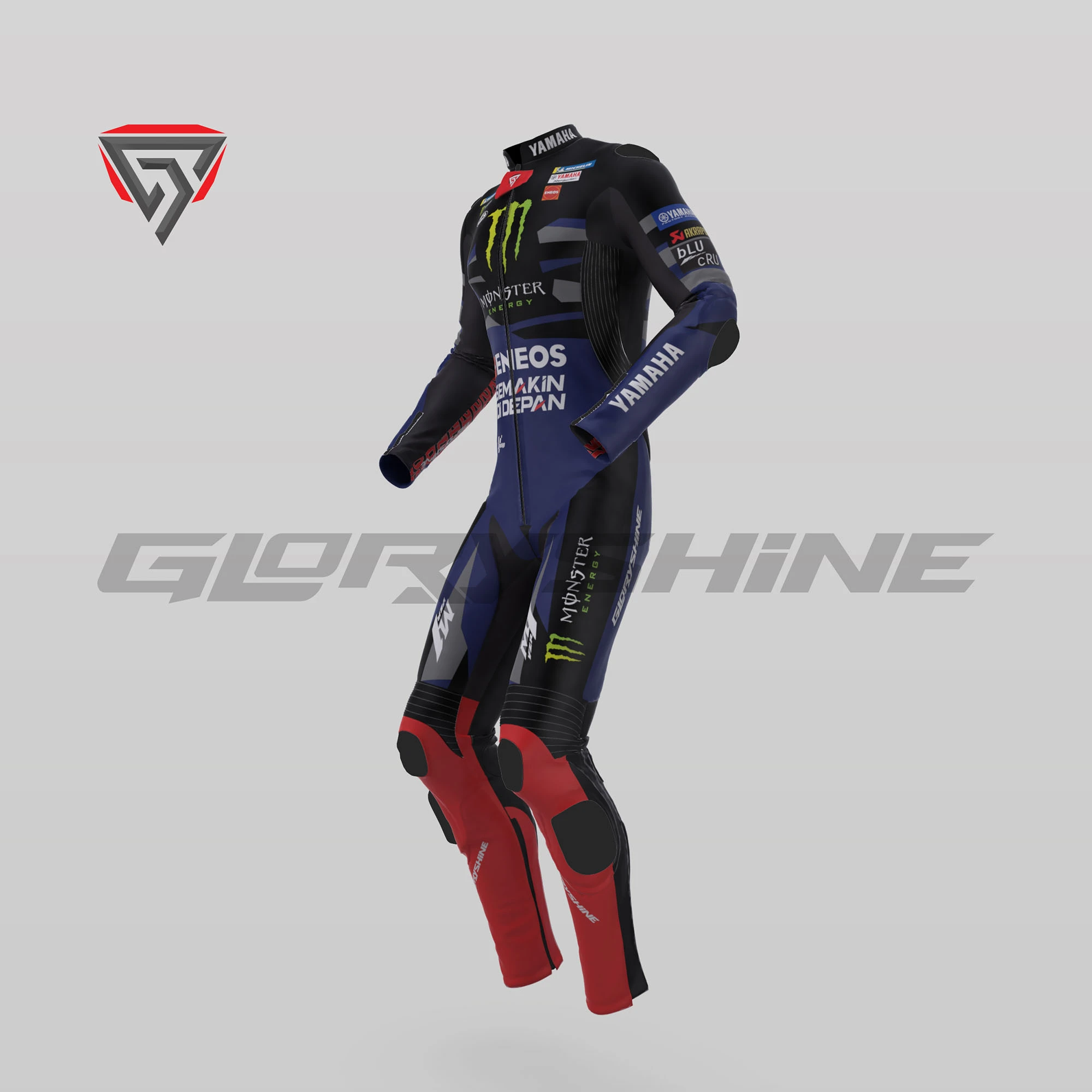Fabio Quartararo Leather Suit Monster Energy Yamaha MotoGP 2024 Fabio Quartararo Leather Suit Monster Energy Yamaha MotoGP 2024