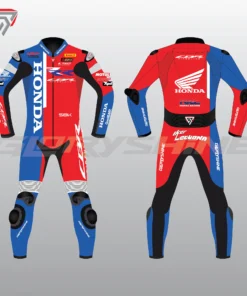 Iker Lecuona Motorbike Suit Team HRC Honda WSBK 2024