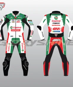 Johann Zarco Motorcycle Race Suit Castrol Honda LCR MotoGP 2024