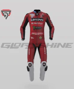 Enea Bastianini Motorcycle Suit Ducati Lenovo Team MotoGP 2024