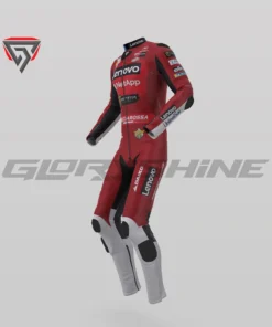 Enea Bastianini Motorcycle Suit Ducati Lenovo Team MotoGP 2024