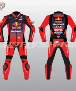 Augusto Fernandez Leather Suit Red Bull GasGas Tech3 Team MotoGP 2024