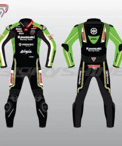 Axel Bassani Leather Suit Kawasaki Racing Team WSBK 2024