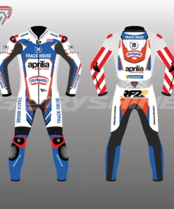Raul Fernandez Racing Suit Team Aprilia Trackhouse Racing MotoGP 2024