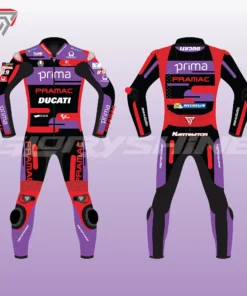 Jorge Martin Race Suit Ducati Prima Pramac Racing MotoGP 2024