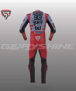 Marc Marquez Leather Racing Suit Ducati Gresini Racing MotoGP 2024