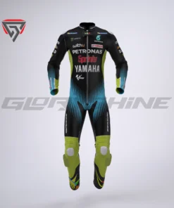 Valentino Rossi Leather Race Suit Yamaha Petronas MotoGP 2021