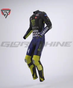 Valentino Rossi Motorbike Leather Suit Monster Energy Yamaha MotoGP 2019