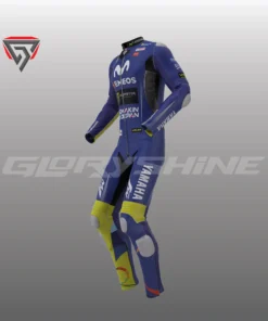 Valentino Rossi Leather Racing Suit Yamaha Movistar MotoGP 2018