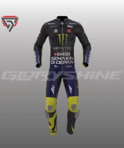 Valentino Rossi Motorcycle Suit Movistar Yamaha MotoGP 2017