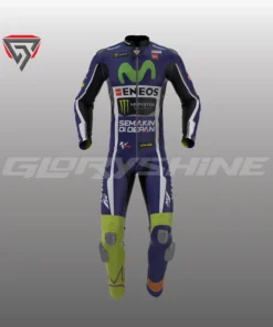 Valentino Rossi Leather Suit Yamaha Movistar MotoGP 2016