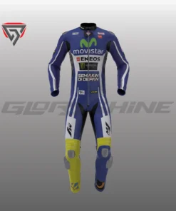 Valentino Rossi MotoGP Leather Suit Movistar 2014