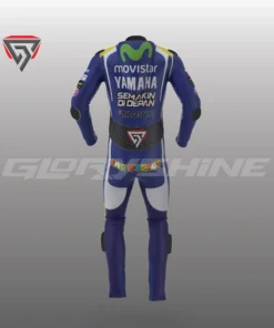 Valentino Rossi MotoGP Leather Suit Movistar 2014