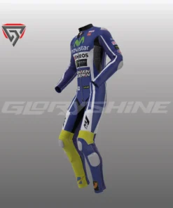 Valentino Rossi MotoGP Leather Suit Movistar 2014