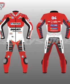 Andrea Dovizioso Leather Suit Flexbox Team Ducati MotoGP 2018
