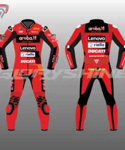 Alvaro Bautista Leather Suit Ducati Aruba.It WSBK Suit 2023