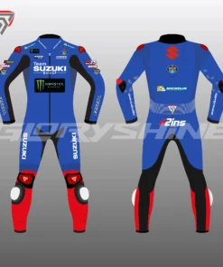 Alex Rins MotorBike Racing Suit Team Suzuki Ecstar MotoGP 2022