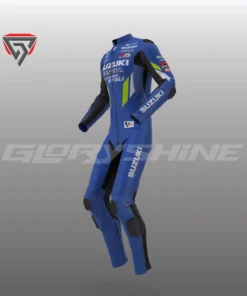 Alex Rins Leather Suit Team Suzuki ECSTAR MotoGP 2019