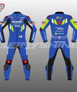 Alex Rins Leather Suit Team Suzuki ECSTAR MotoGP 2019