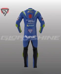 Alex Rins Leather Race Suit Suzuki ECSTAR MotoGP 2018