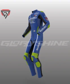 Alex Rins Leather Race Suit Suzuki ECSTAR MotoGP 2018