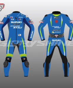 Alex Rins Race Suit Team Suzuki ECSTAR MotoGP 2017