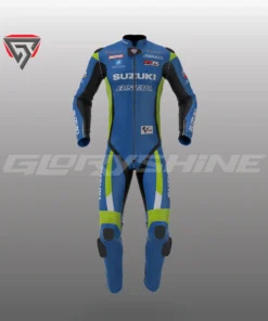 Aleix Espargaro Racing Suit Team Suzuki Ecstar MotoGP 2015