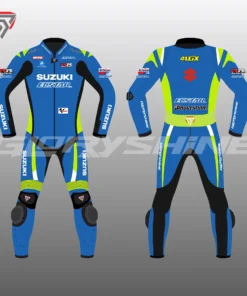 Aleix Espargaro Racing Suit Team Suzuki Ecstar MotoGP 2015